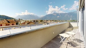 Balcony - Furnished Studio #000 - Swiss Resort Aigle (Aigle)