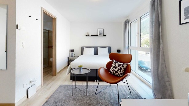 1 bedroom, free WiFi - Furnished Studio #000 - Swiss Resort Aigle (Aigle)