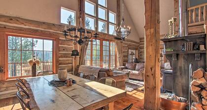 ‘Snow Pine Retreat’ - Remote Crescent Log Cabin!