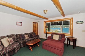 TV, fireplace, DVD player