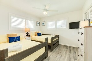 4 habitaciones, wifi y ropa de cama