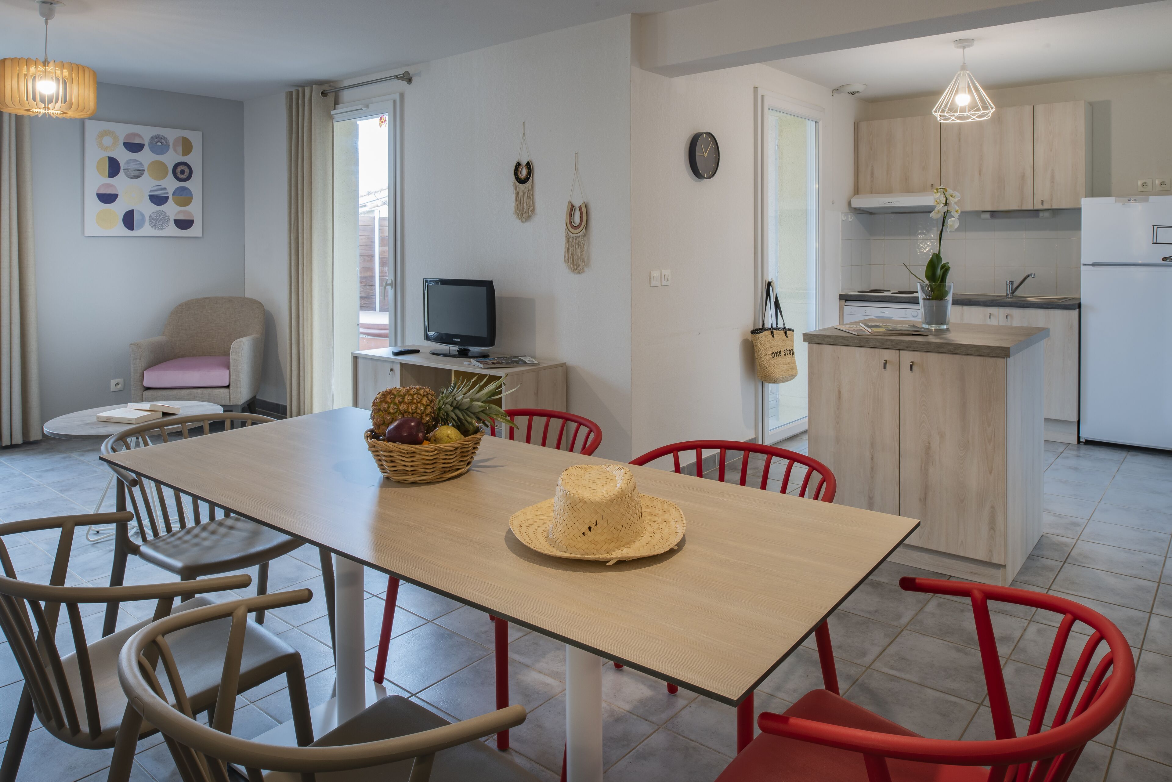 Vote 4-room villa 6/8 pers. air conditioning (80 m²) close to the beaches of Languedoc