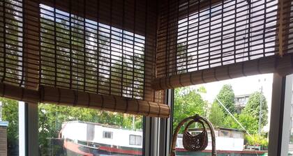 Houseboat with parking