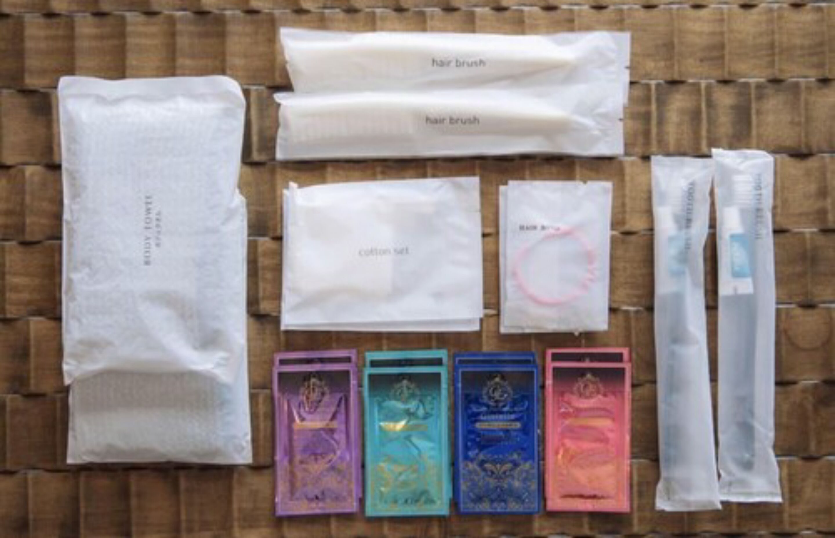 free toiletries, hair dryer, slippers, electronic bidet