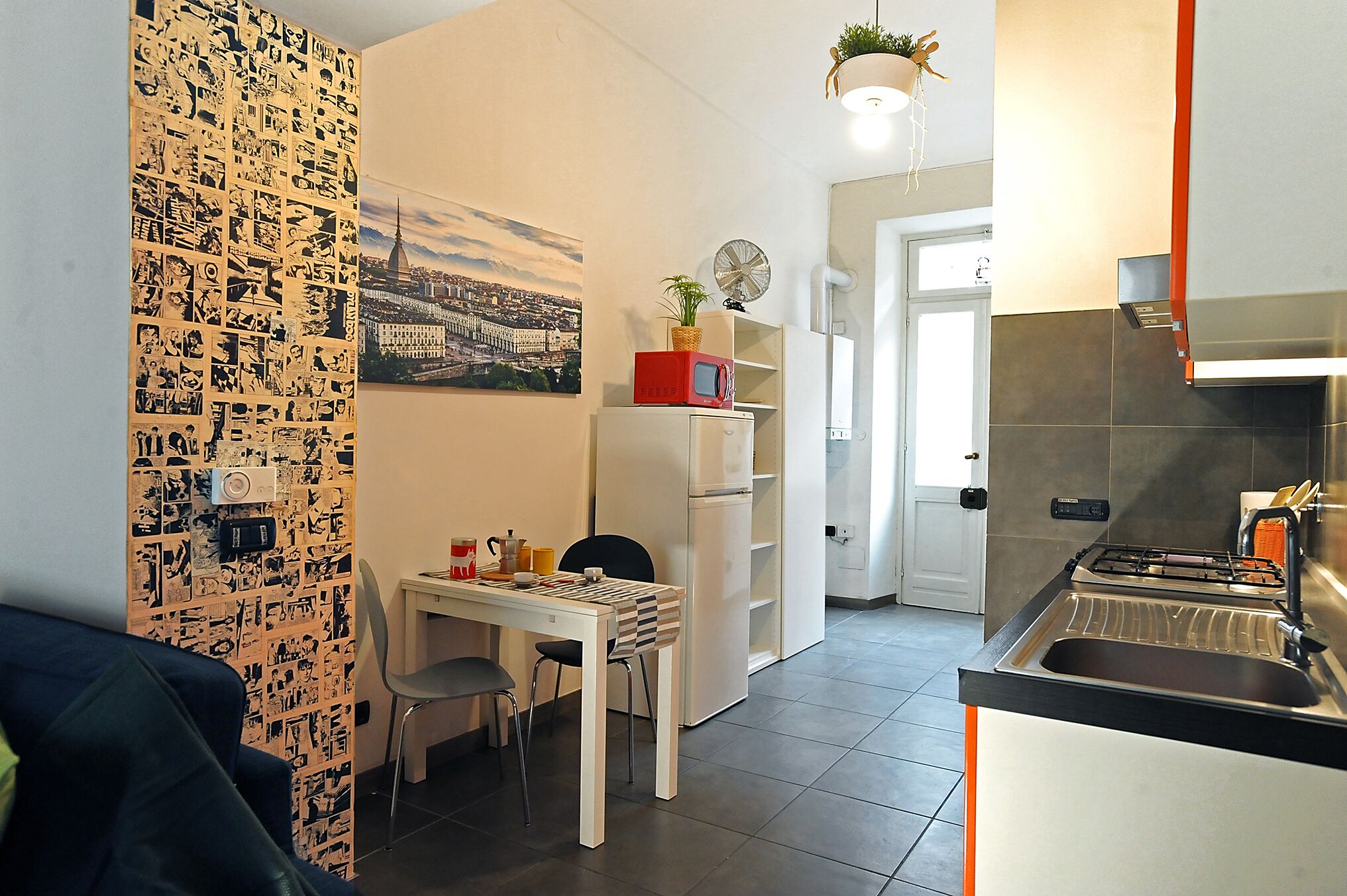 Appartamento, 1 camera da letto | Pasti in camera