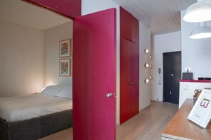 Apartemen, 1 kamar tidur | 1 kamar tidur dan seprai linen