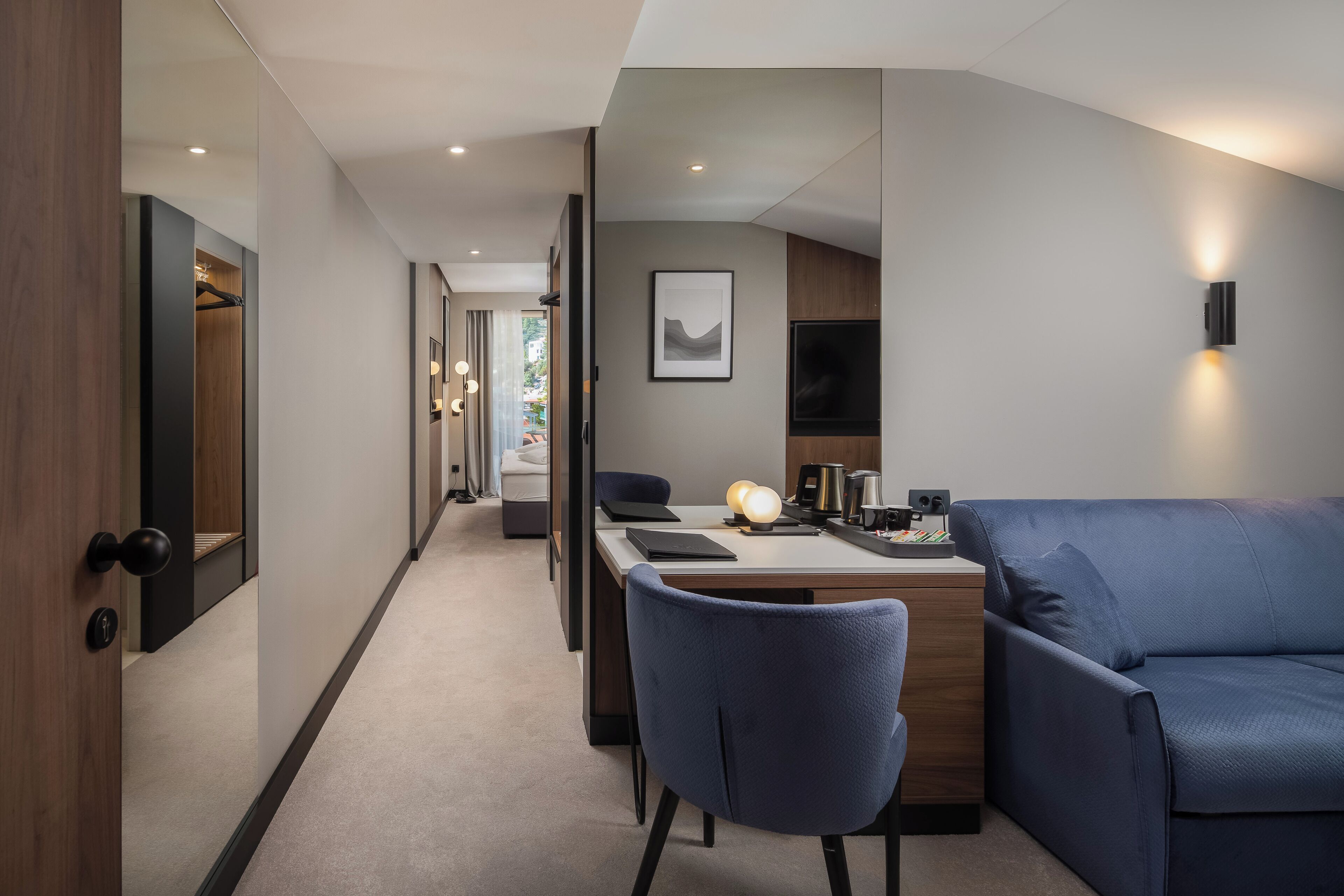 1 bedroom, minibar, in-room safe, individually furnished