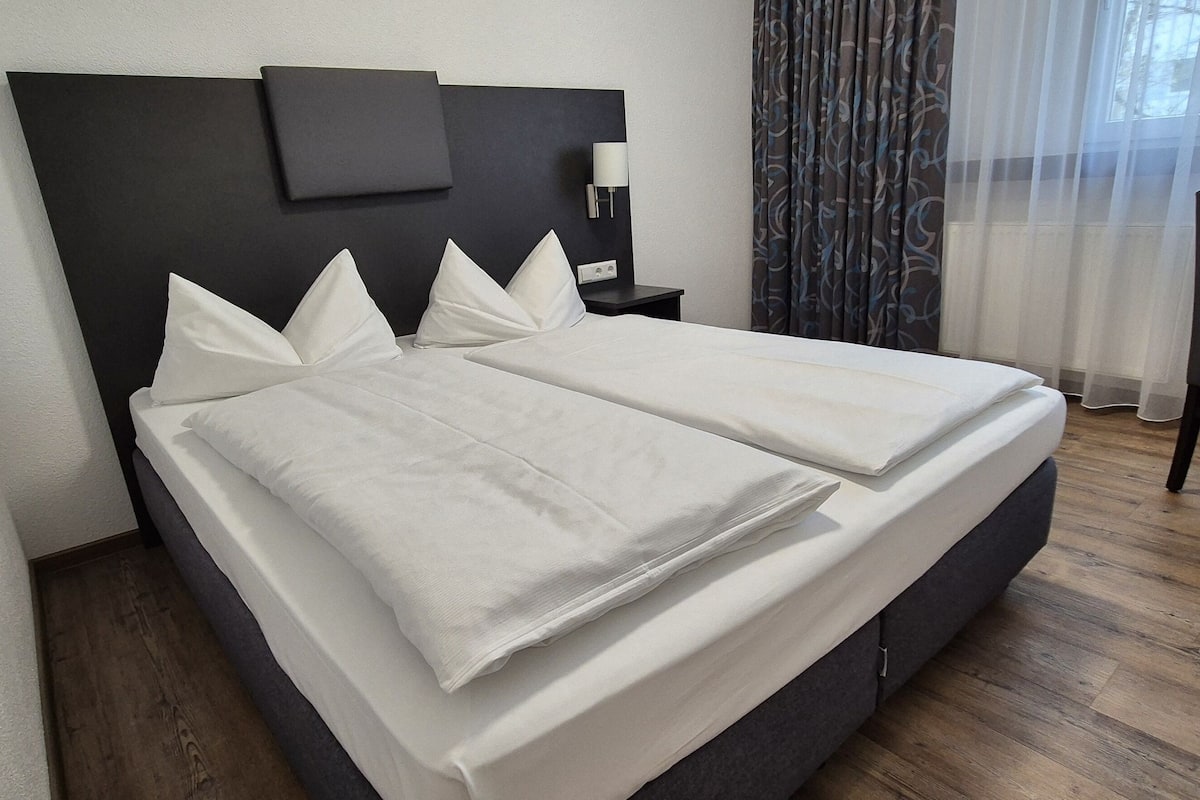 double room | 1 bedroom, hypo-allergenic bedding, desk, laptop workspace