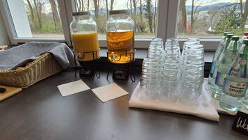 Daily buffet breakfast (EUR 10 per person)