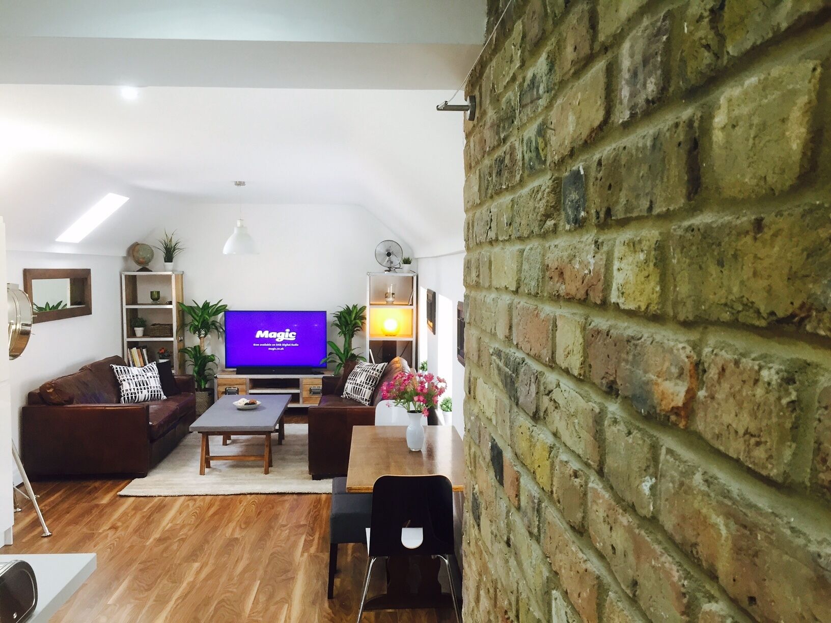 Fernseher, Stereoanlage