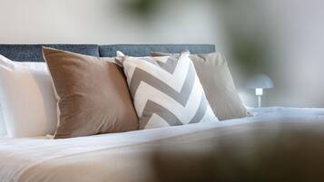 Apartamento clássico | 3 quartos, roupas de cama premium, individualmente decorados