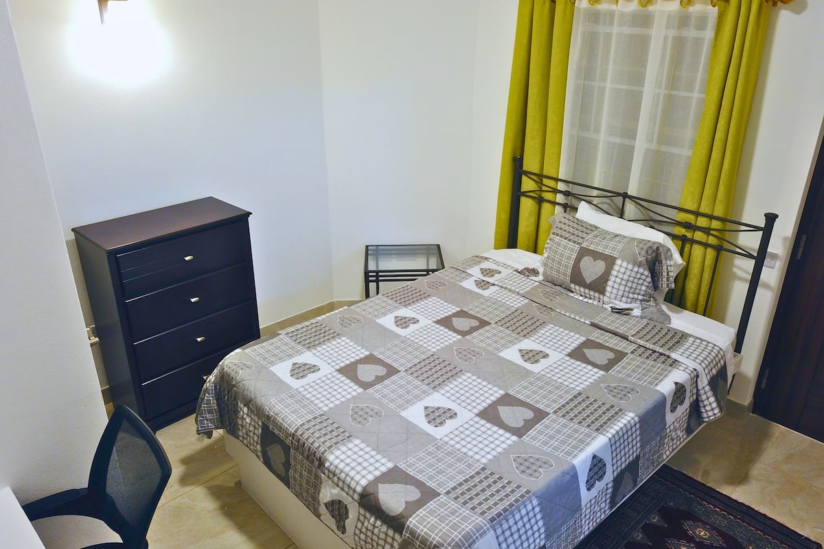 Standard Apartment, 1 Bedroom, Courtyard View, Courtyard Area | 1 bedroom, in-room safe, desk, laptop workspace