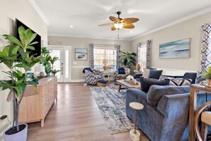 TV, table football, ping pong