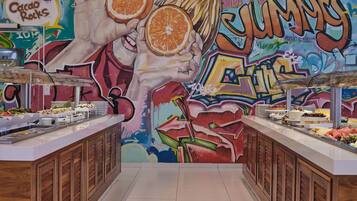 Petit déjeuner buffet compris tous les jours