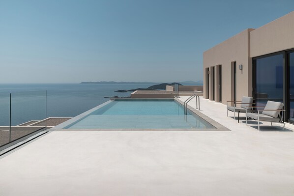 Alon Sevou Master Suite Private Pool Sea View | Terrace/patio