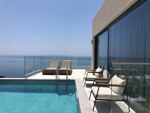 Signature Suite Sea View Private Pool | View from room - Alon Sevou Boutique Hotel (Igoumenitsa)