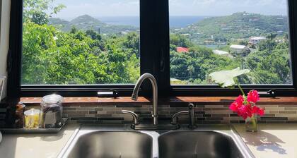 Home away from home 2-bedroom with St Croix views 5 minutes to Cruz Bay