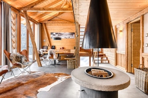 Deluxe Chalet (incl. Cleaning Fee & City Tax) | Living area