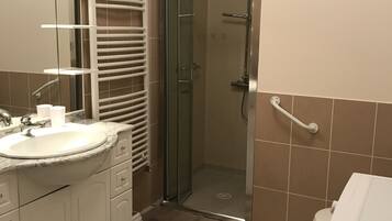 Dusche, Bidet, Toilettenpapier