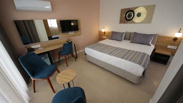 Bettwäsche aus ägyptischer Baumwolle, hochwertige Bettwaren, Minibar