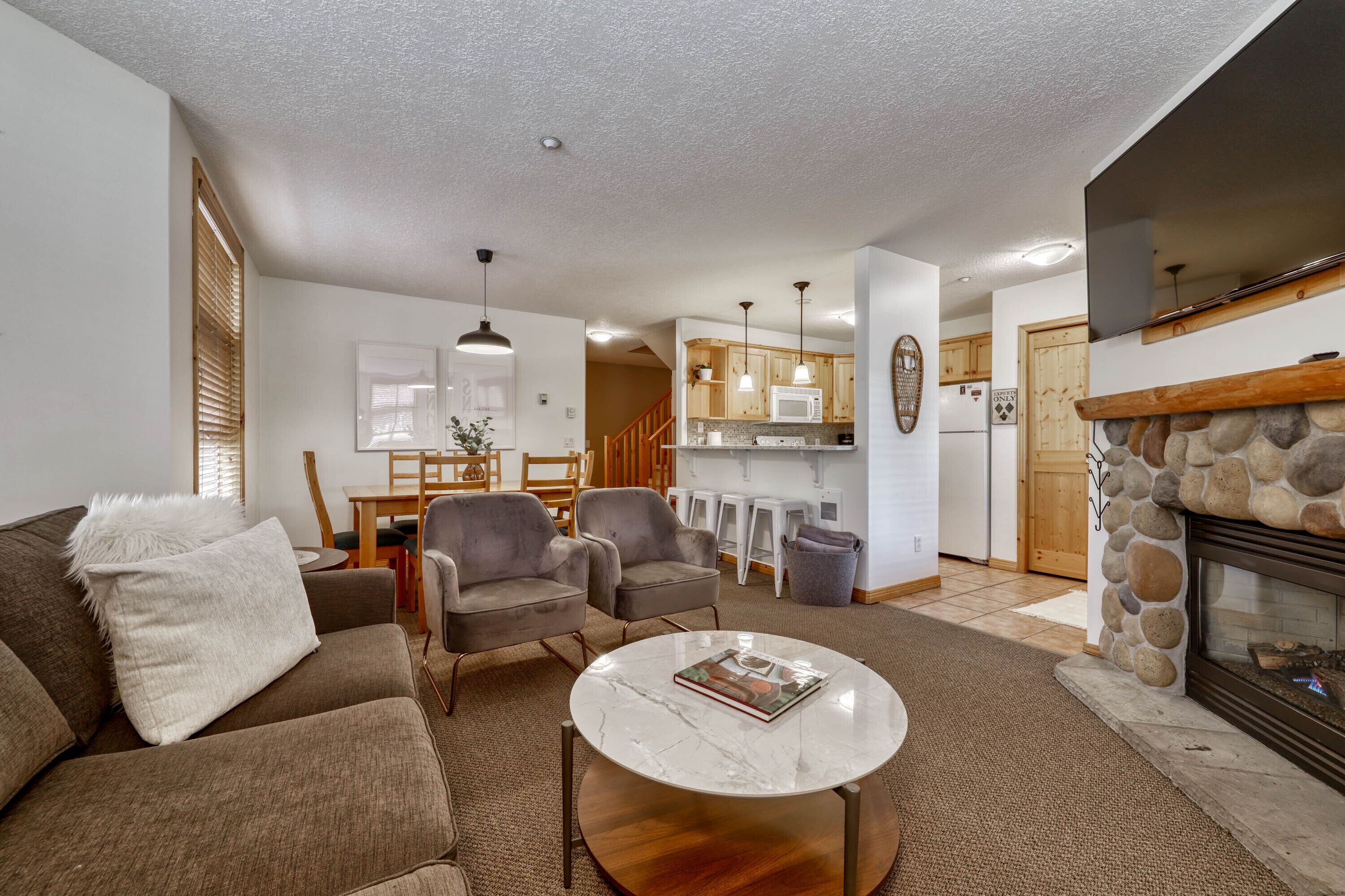 Ski-in home, steps away from village!