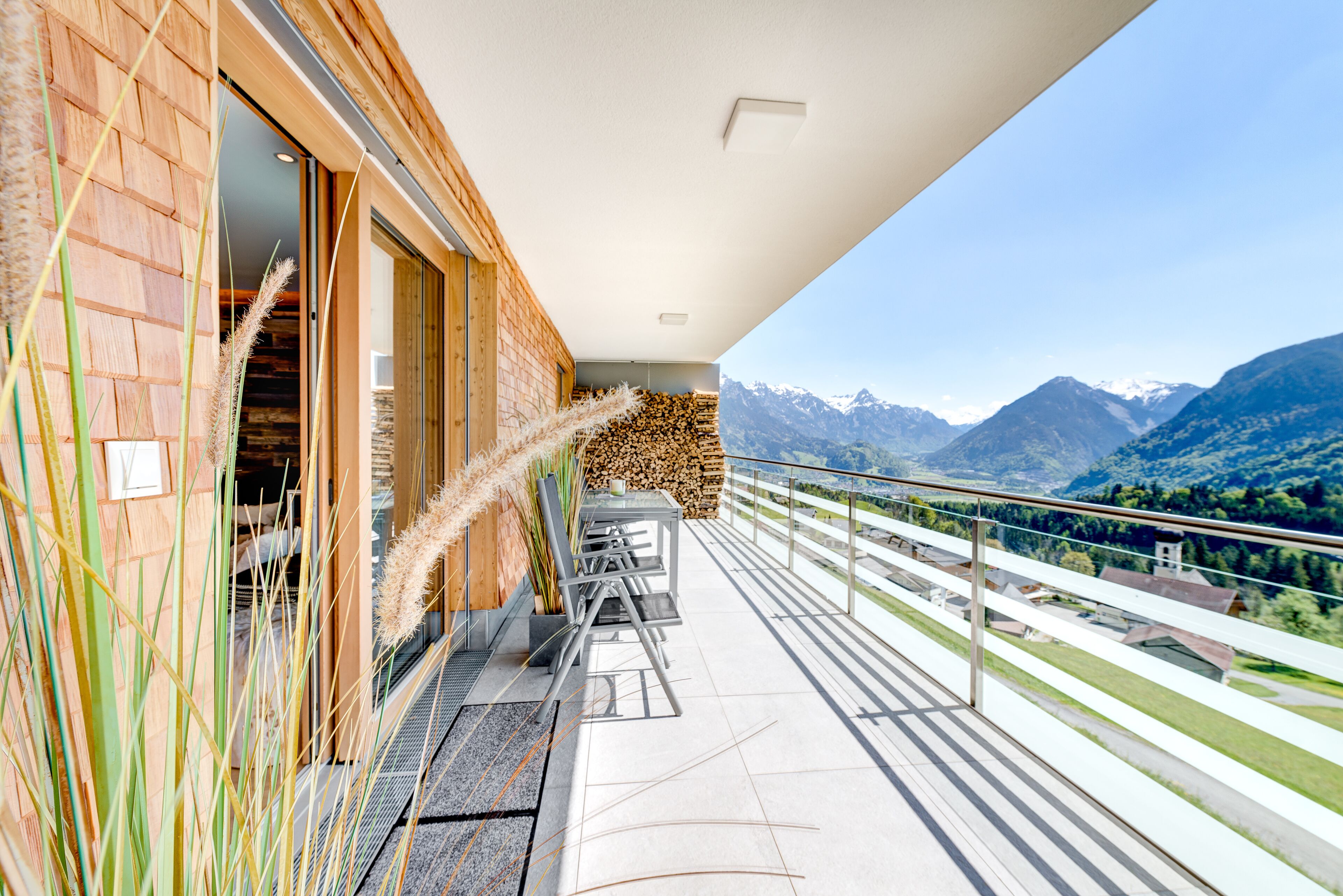 Apartment Zimba Blick (incl. Cleaning Fee, City Tax & Laundry Package) | Utsikt fra balkong