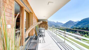 Apartment Zimba Blick (incl. Cleaning Fee, City Tax & Laundry Package) | Balcony view