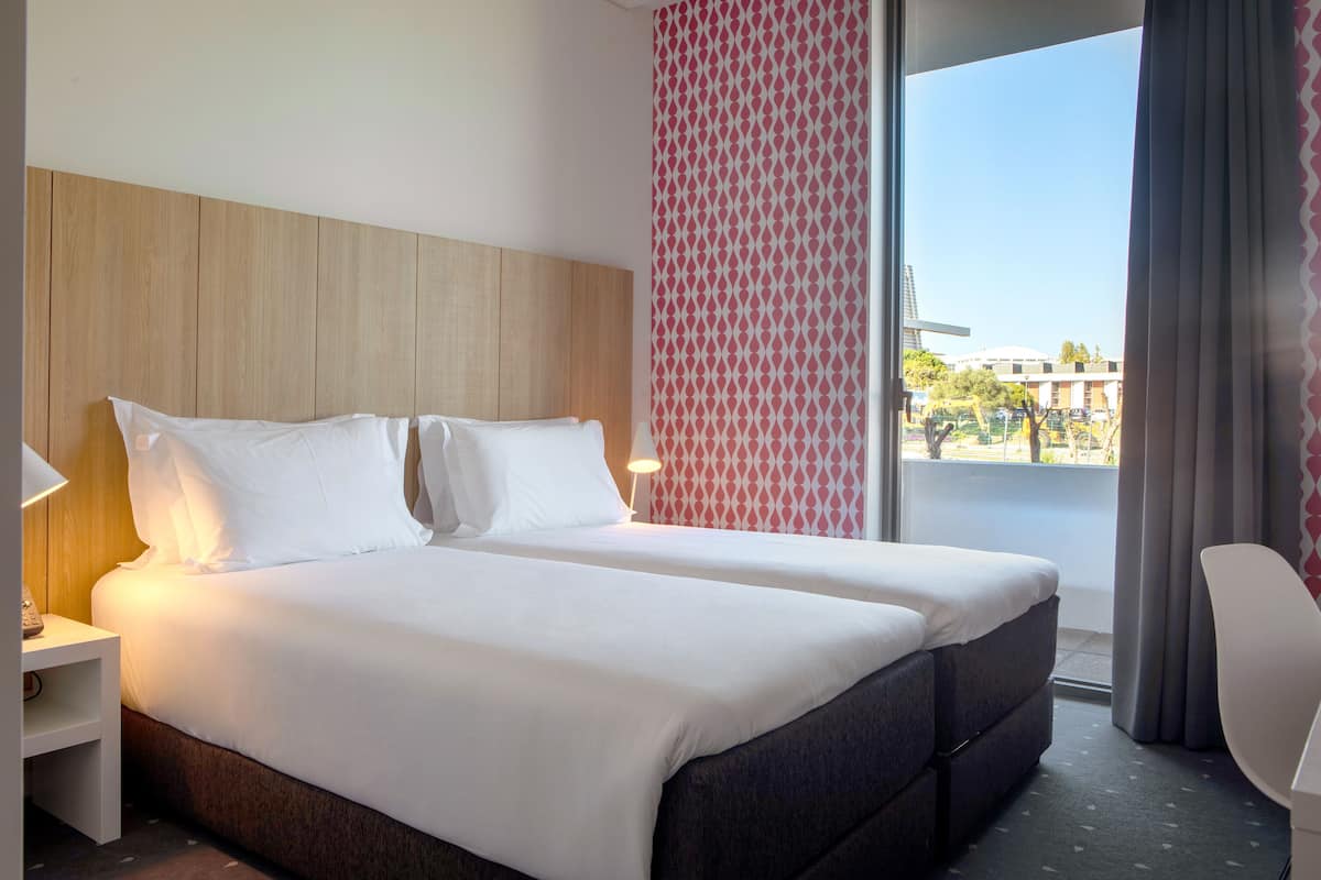 Habitación clásica con 2 camas individuales | Vista desde la habitación