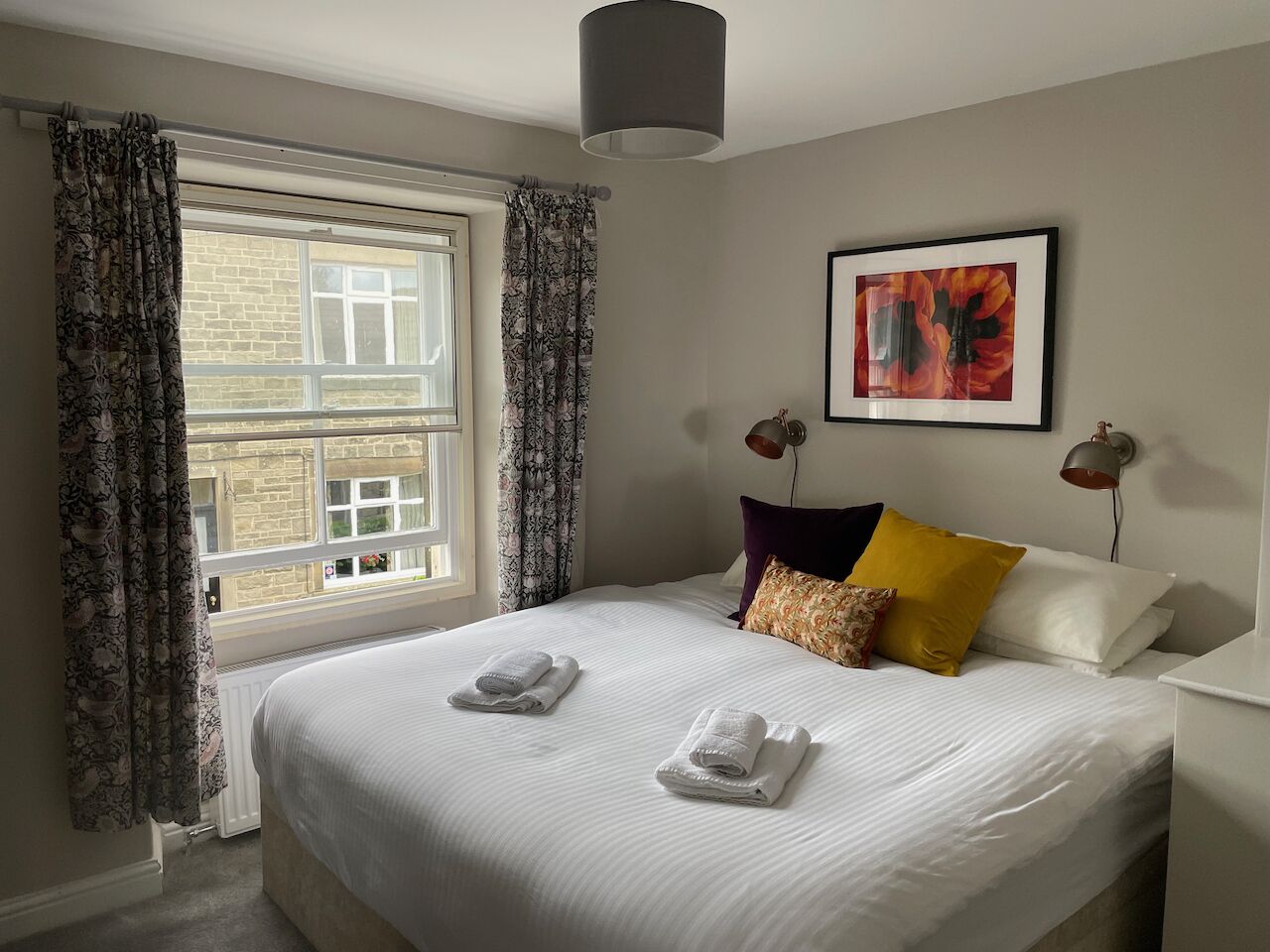 2 bedrooms, desk, free WiFi, bed sheets