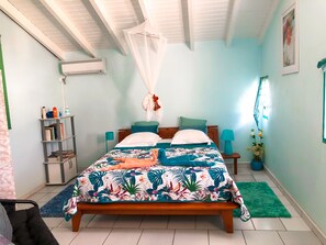 2 bedrooms, iron/ironing board, free WiFi, bed sheets