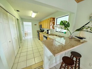 House, Multiple Beds, Kitchen, Garden View | Private kitchen