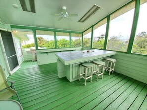 House, Multiple Beds, Kitchen, Garden View | View from room