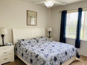 4 bedrooms, iron/ironing board, travel crib, free WiFi