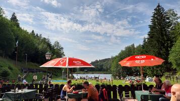 Opções para refeição ao ar livre