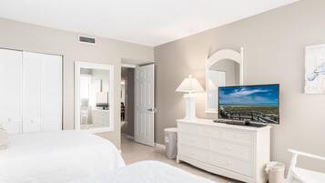 2 slaapkamers, een strijkplank/strijkijzer, wifi, beddengoed