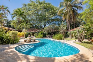 Outdoor pool, open 8:00 AM to 10:00 PM, sun loungers - The Grateful Hotel  (Cabo Velas)