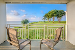 Property grounds - VIEWS VIEWS VIEWS with AC! Large Beautiful on Golf Course  (Princeville)