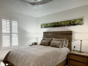 3 bedrooms, in-room safe, iron/ironing board, WiFi