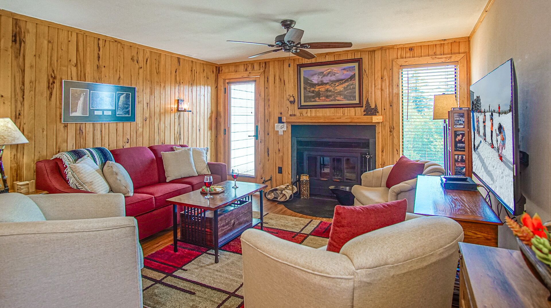 Powderidge 4 -Slope Side, Spacious 2 Br Condo