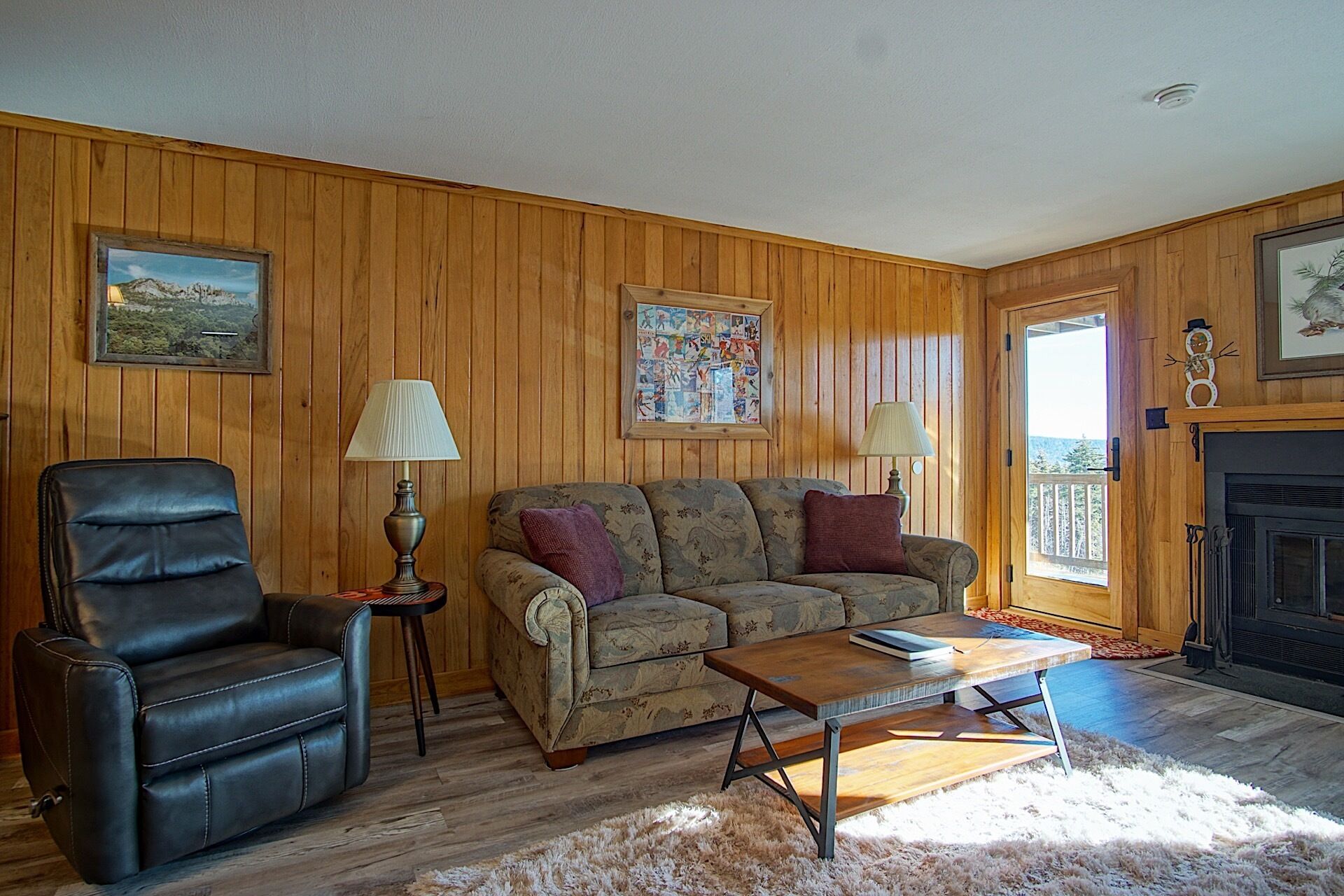 Powderidge 73  Cozy 2 Br Condo Slope Side