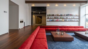 Sitteområde i lobbyen