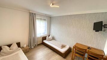 Business Twin Room | Desk, laptop workspace, iron/ironing board, free WiFi