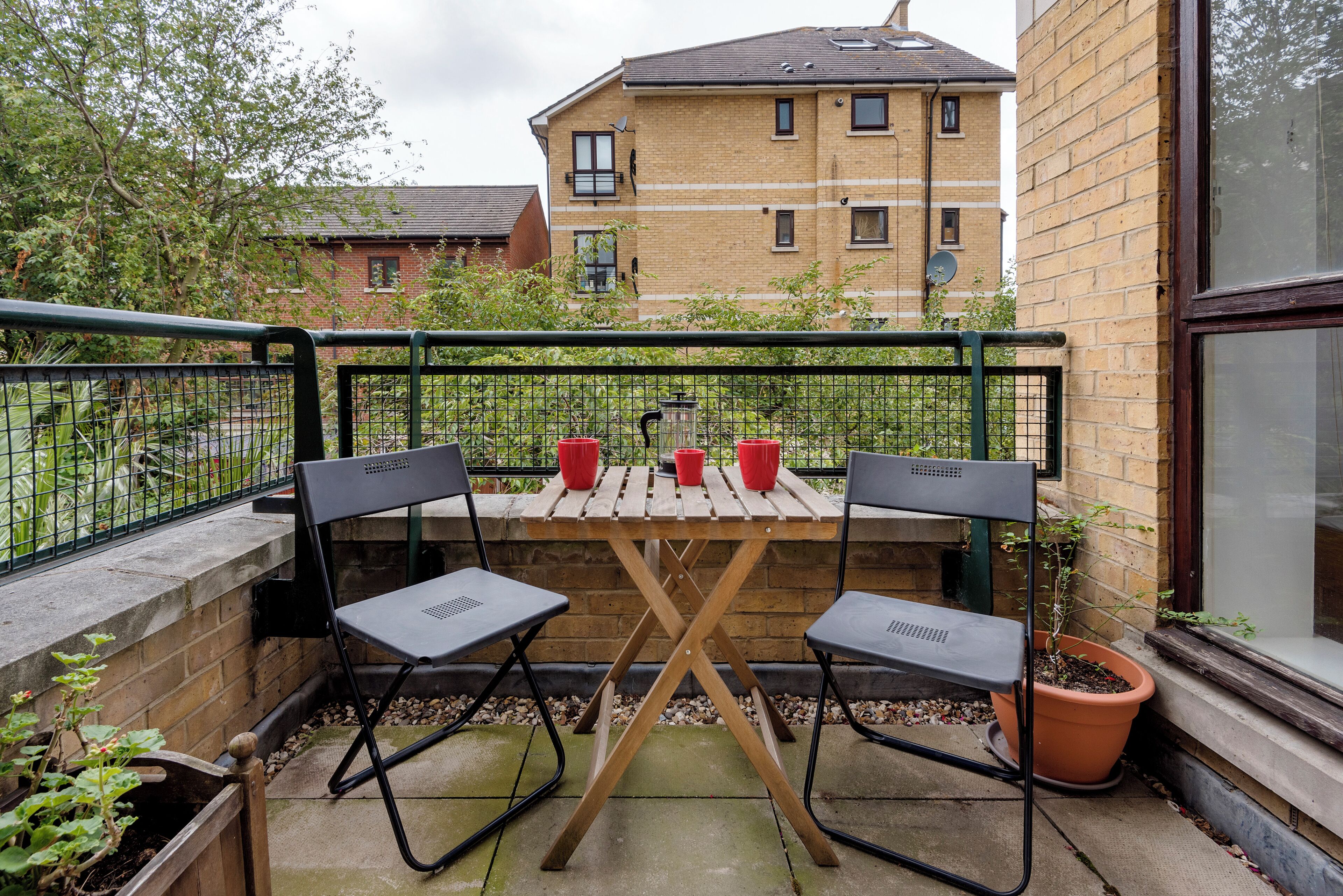 Apartment (1 Bedroom) | Balkon