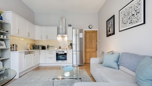 Apartamento superluxo (1 Bedroom) | Sala de estar