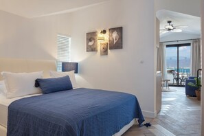 Deluxe Suite, 1 Bedroom, Harbor View, Sea Facing | Premium bedding, in-room safe, desk, laptop workspace - Ada Dreams City (Fethiye)