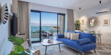 Suite Studio Familiale, 2 chambres, vue mer, vue mer | Vue de la chambre