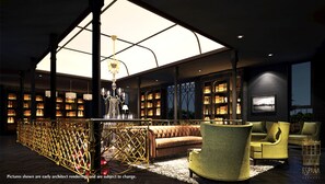 Sitteområde i lobbyen