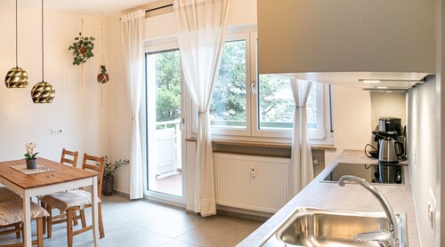 Brand New Holiday Apartment "Alex" Near the Center with Mountain View, Wi-Fi & Balcony