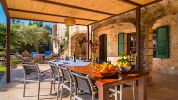 Udendørs spisemuligheder