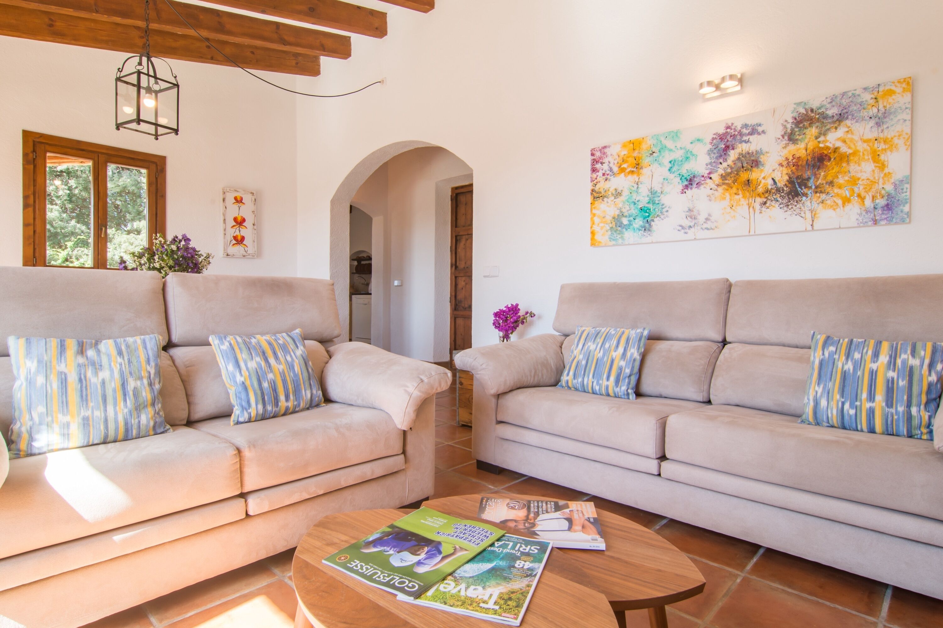 TV, fireplace, DVD player